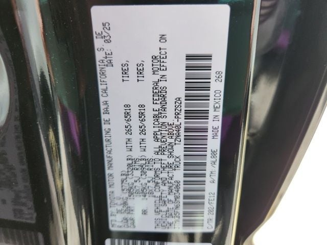 2025 Toyota Tacoma TRD Sport