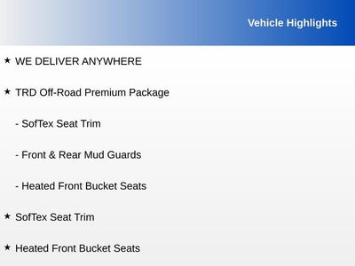 2024 Toyota Tundra SR5 TRD OFFROAD PREMIUM