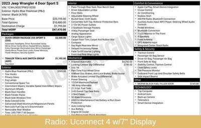 2023 Jeep Wrangler Sport S