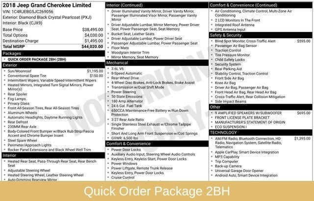 2018 Jeep Grand Cherokee Limited