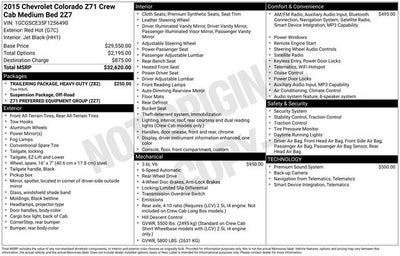 2015 Chevrolet Colorado Z71