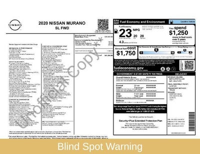 2020 Nissan Murano SL