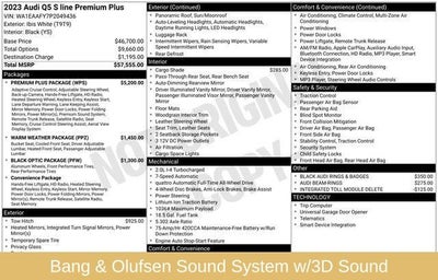 2023 Audi Q5 45 S line Premium quattro
