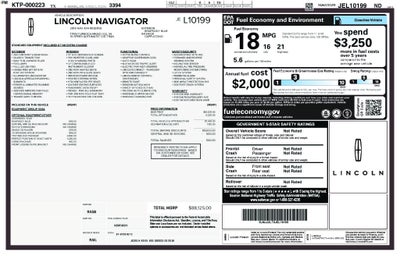 2018 Lincoln Navigator Reserve
