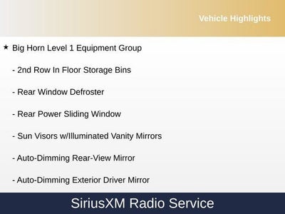 2022 RAM 1500 Big Horn/Lone Star