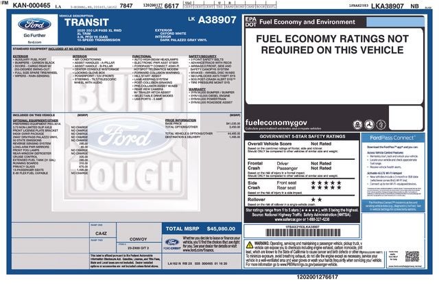 2020 Ford Transit-350 XL 12-Passenger