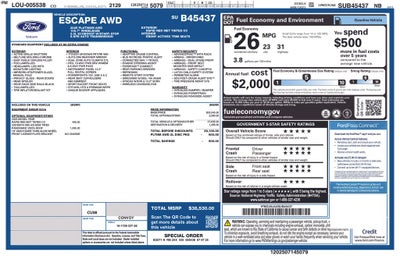 2025 Ford Escape Platinum