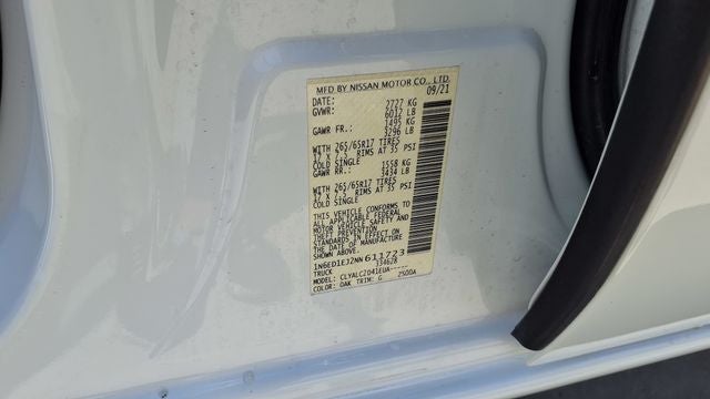 2022 Nissan Frontier SV