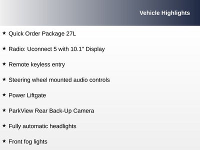 2025 Chrysler Pacifica Select