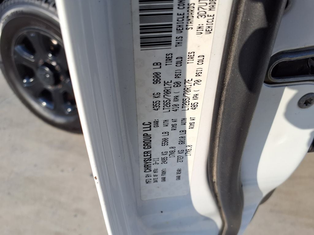 2011 RAM 2500 Big Horn