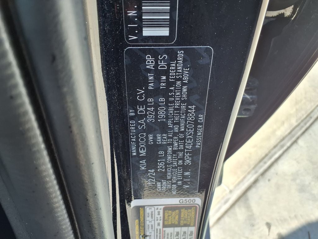 2025 Kia K4 LXS