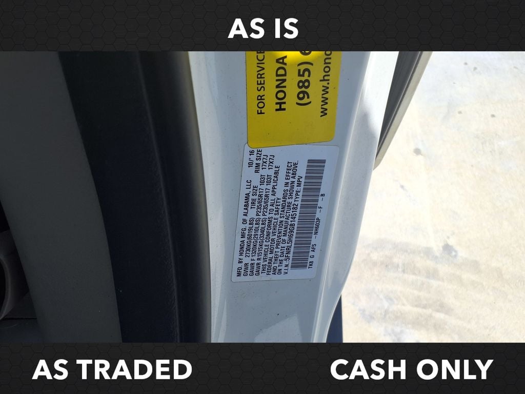 2016 Honda Odyssey EX-L