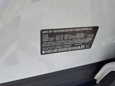 2019 BMW X3 sDrive30i
