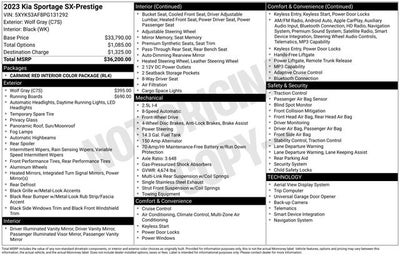 2023 Kia Sportage SX-Prestige
