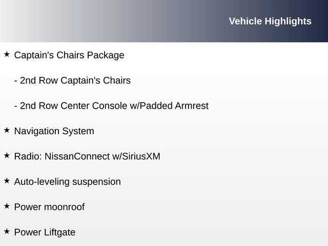 2024 Nissan Armada Platinum