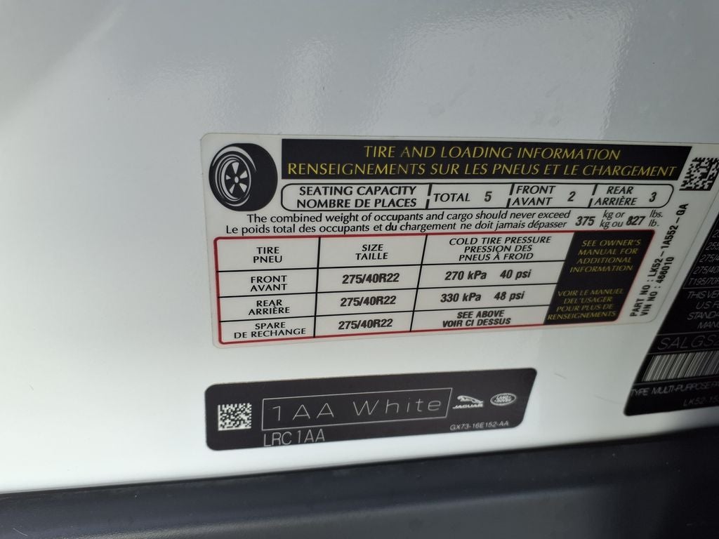 2022 Land Rover Range Rover Westminster