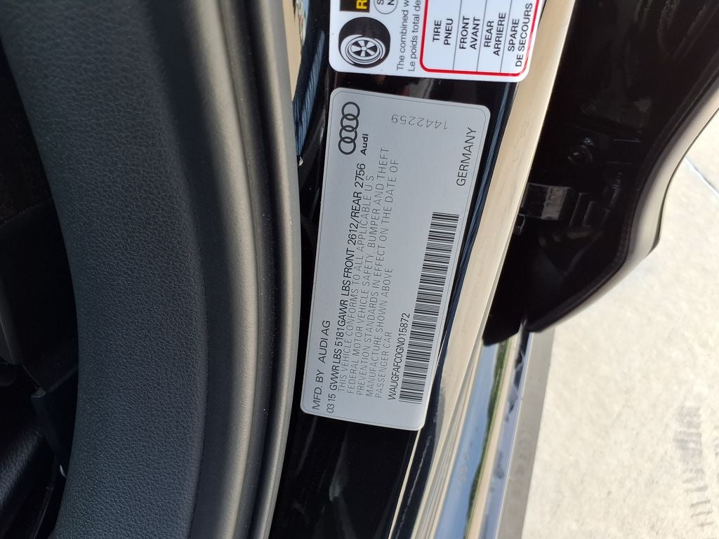 2016 Audi A6 2.0T Premium Plus quattro