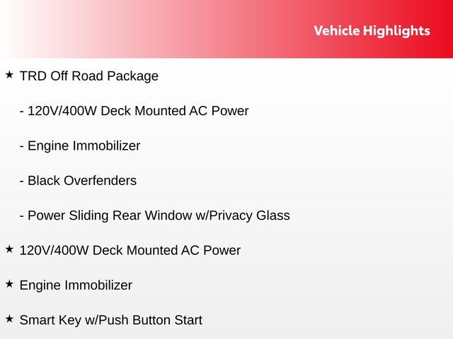 2021 Toyota Tacoma TRD Off-Road V6
