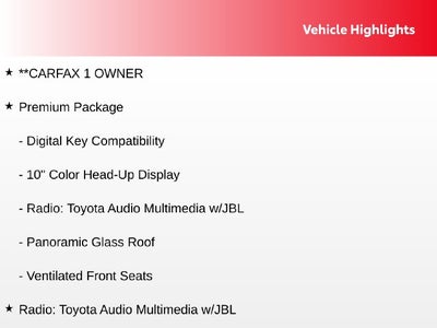 2025 Toyota Camry XSE