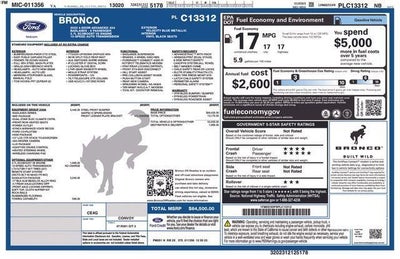 2023 Ford Bronco Base