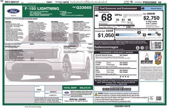 2023 Ford F-150 Lightning XLT