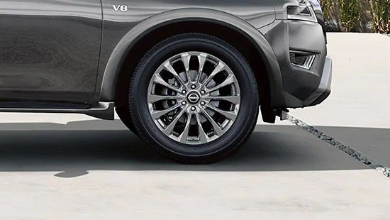2023 Nissan Armada wheel and tire | All Star Nissan in Denham Springs LA