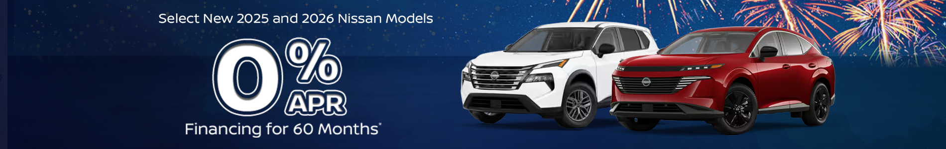 Select New 2025 and 2026 Nissan Models