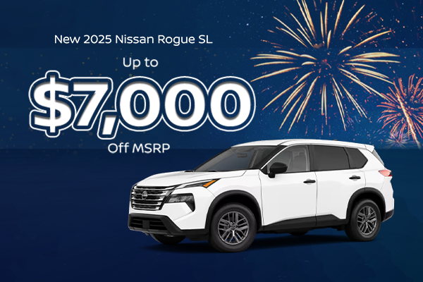 New 2025 Nissan Rogue SL