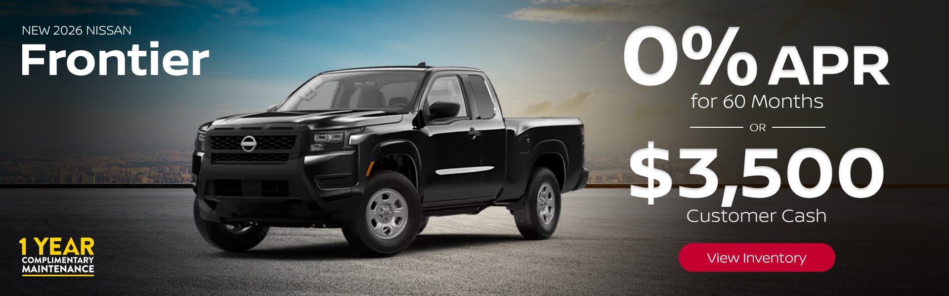 New 2026 Nissan Frontier