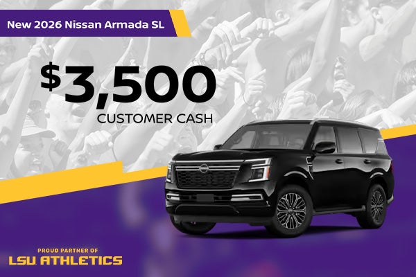 New 2026 Nissan Armada SL