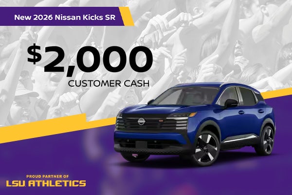 New 2026 Nissan Kicks SR