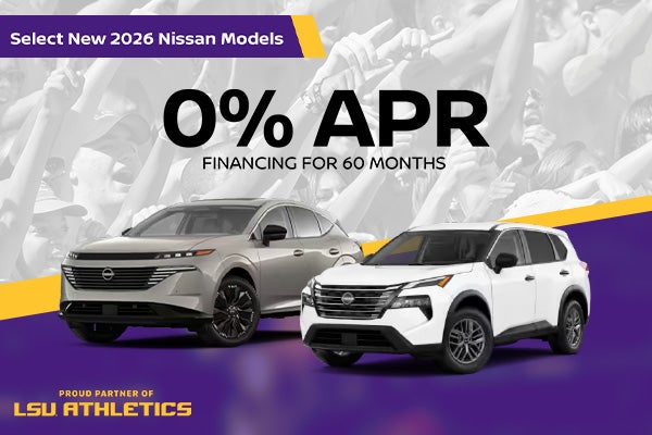 Select New 2026 Nissan Models